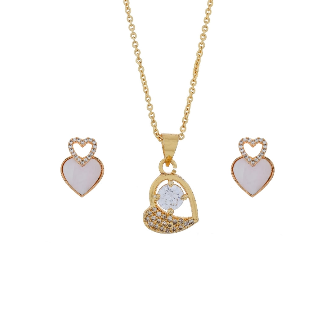 Amara Heart Glow Jewelry Set