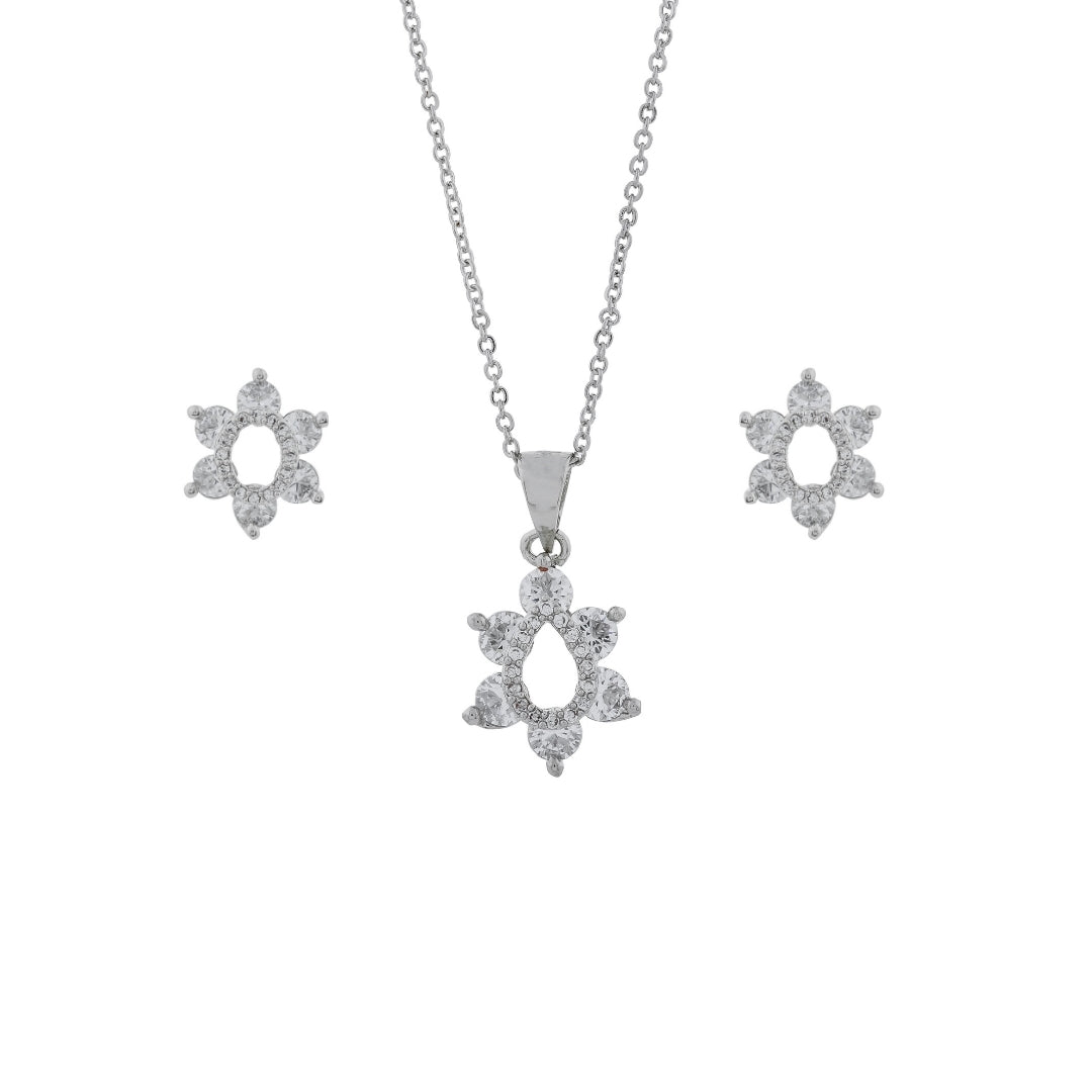 Aurora Petal Brilliance Jewelry Set
