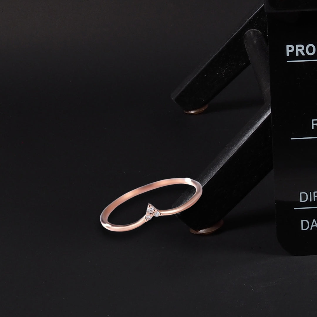 Triangle Accent Ring