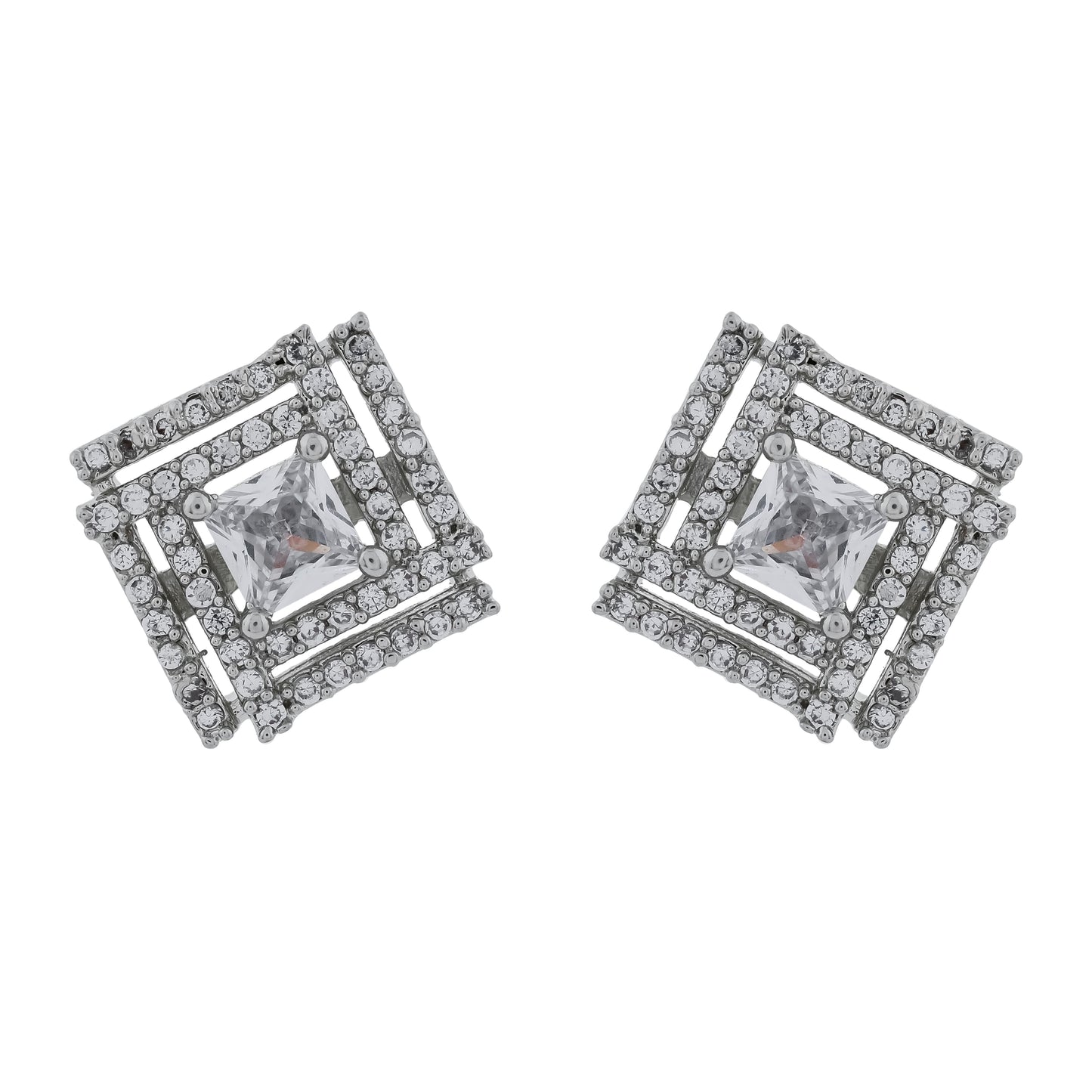 Geometric Stud Earrings