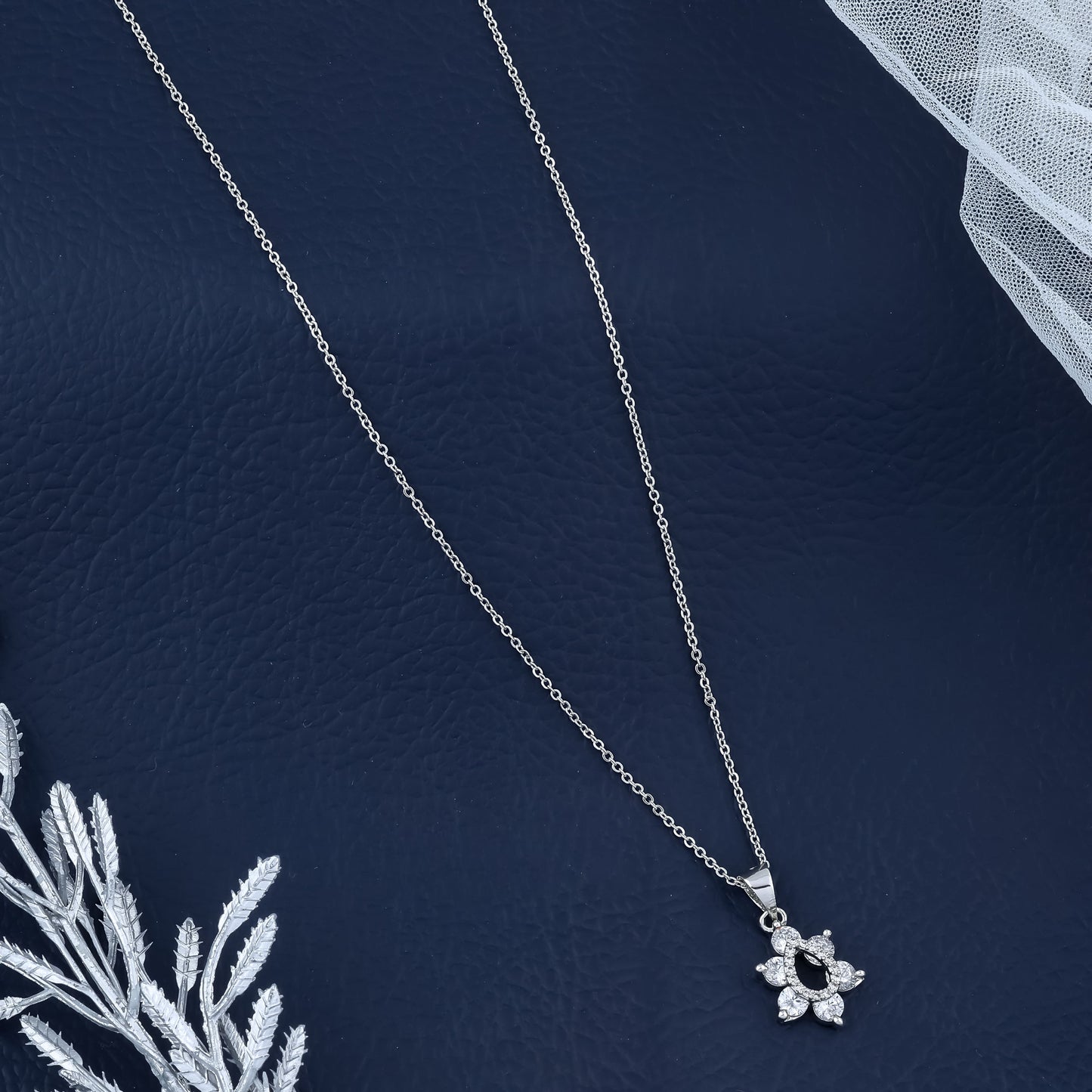 Moonlit Charm Butterfly Necklace