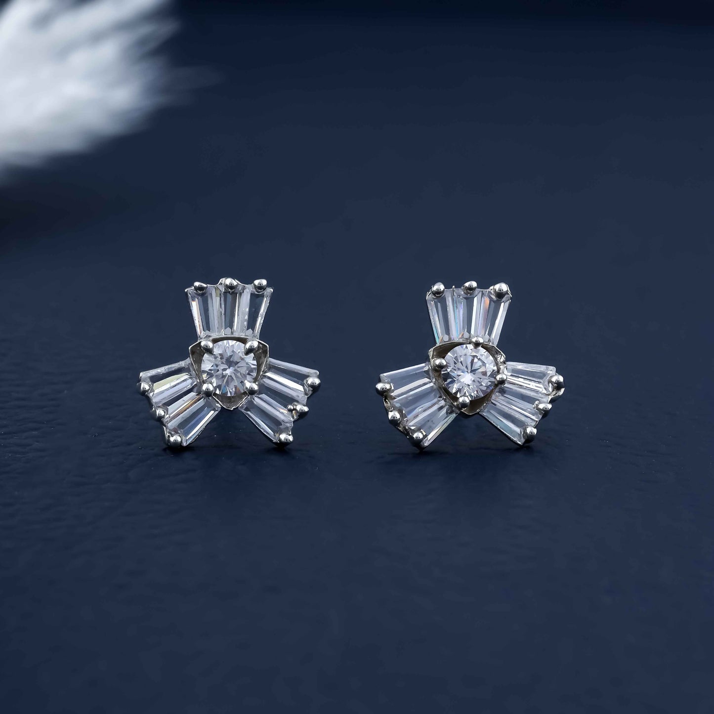 Bow Stud Earrings