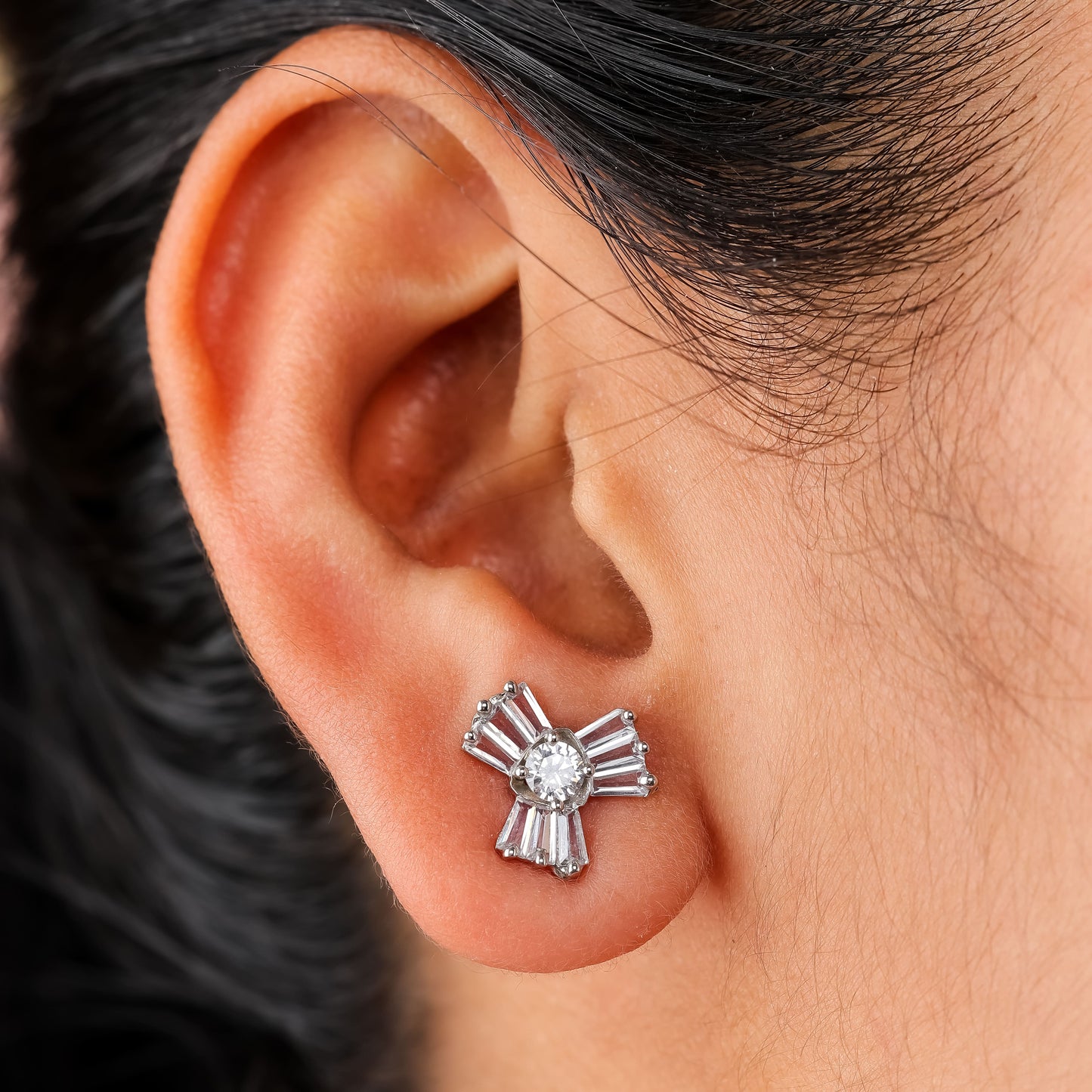 Bow Stud Earrings