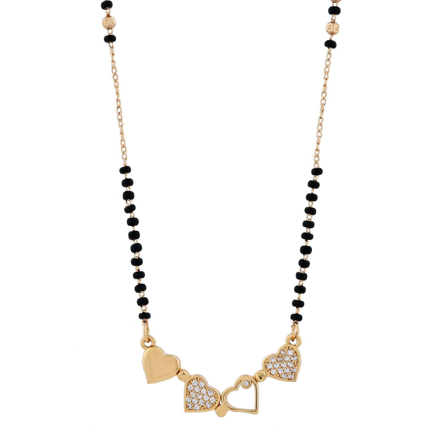 Heart Harmony Gold Mangalsutra