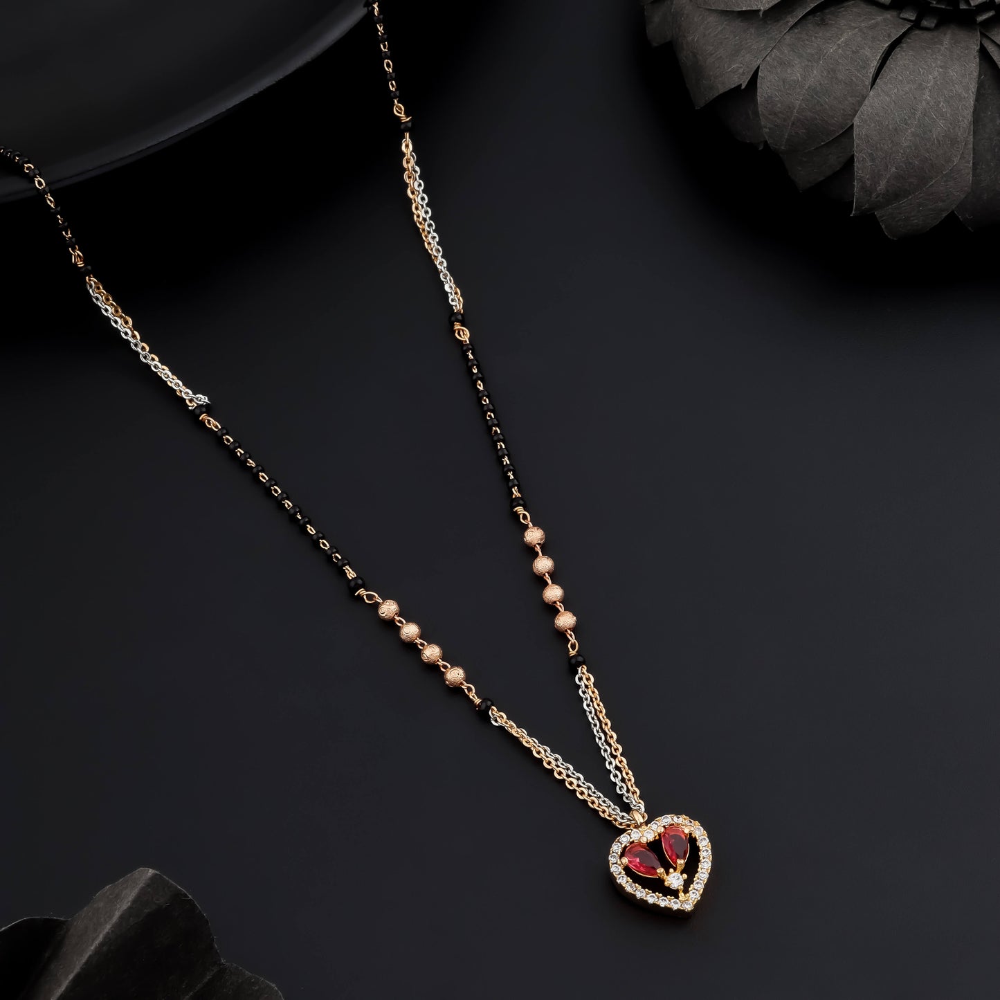 red-heart-mangalsutra