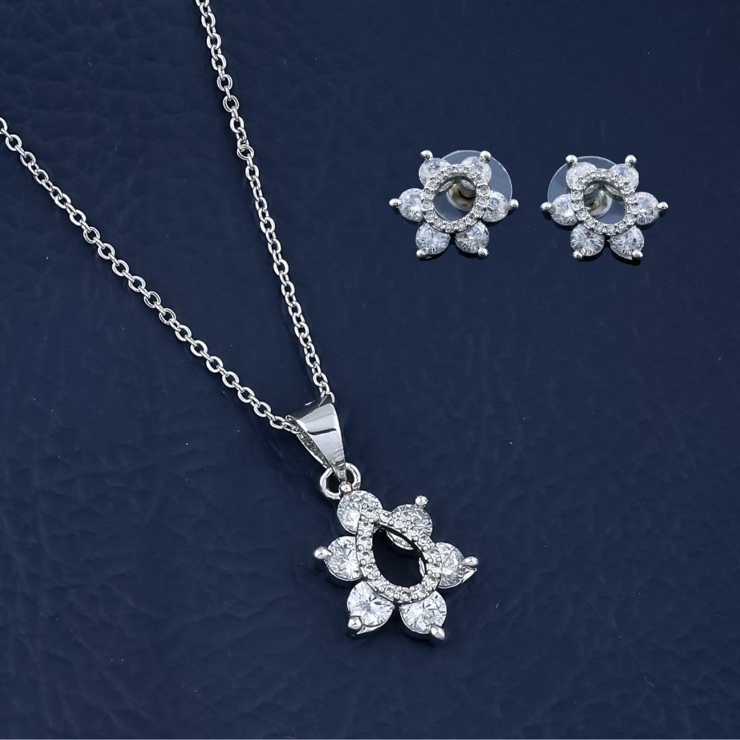 Aurora Petal Brilliance Jewelry Set