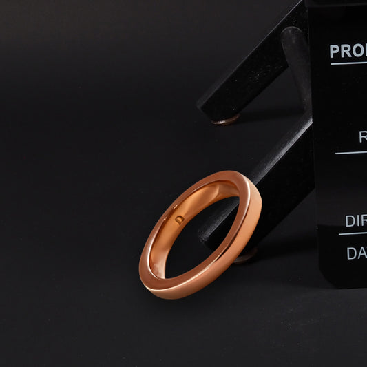Modern Minimalist Polished Ring