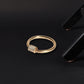 Golden Accent Minimalist Ring