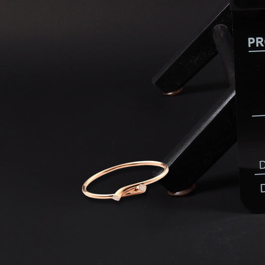 Twist Accent Minimalist Ring