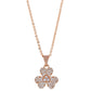 Lyria Clover Sparkle Pendant Necklace