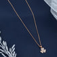 Lyria Clover Sparkle Pendant Necklace