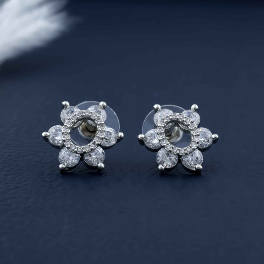 Floral Stud Earrings