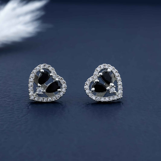Heart Stud Earrings