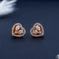 Royal Heart Glow Studs
