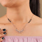 Elegant Crescent Mangalsutra