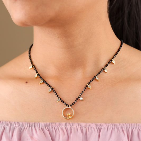 Lotus Grace Dual-Strand Mangalsutra