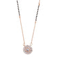 Rose Radiance Floral Mangalsutra
